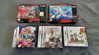Contra 3, MegamanX, Kirby GBA, Radiant Historia, Mario n Luigi