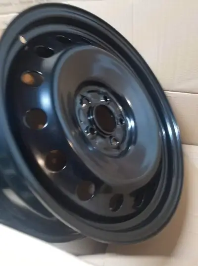 New Steel rims 19X7.5 5-114.3 black hub: 60.1 $ 480 plus hst per set of 4 rims cash saves HST ! Call...