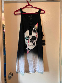 BNWT TORRID SKULL TEE AND TANK SIZE 3