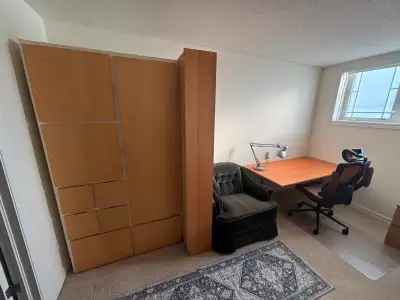 Furnished room in west end near Baseline transition station.