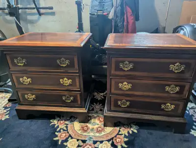 Solid wood bedside tables, View more