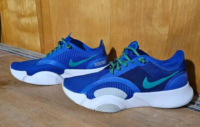 Men's Nike Superrep Go Mesh Sneakers Blue/W in Men's Shoes in Calgary - Image 7