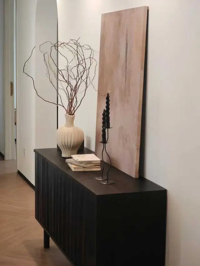 Modern Black Wood Credenza Sideboard in Dressers & Wardrobes in Markham / York Region - Image 6