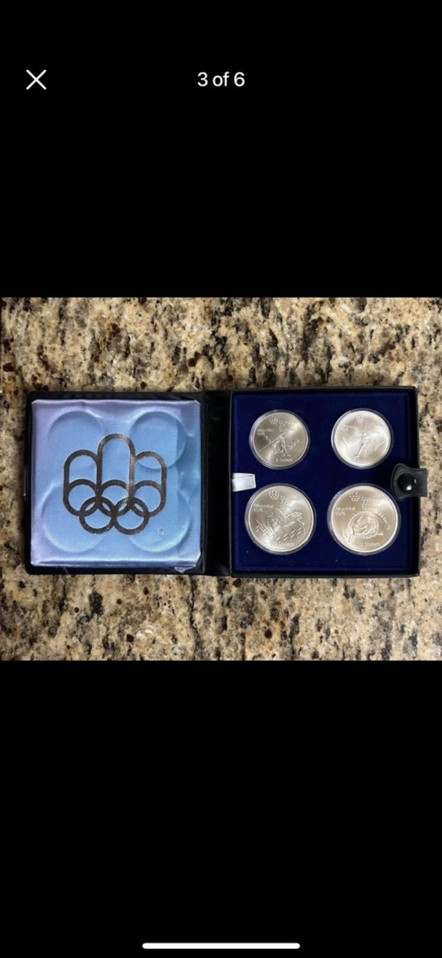 Montreal Olympic Silver Coins  in Arts & Collectibles in Hamilton - Image 3