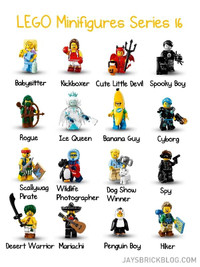 Lego Minifigures Series 16