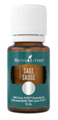 Young Living SAGE Essential Oil 15 ml NEW SEALED UNOPENED BOTTLE