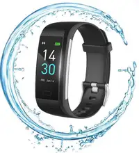 Fitness Tracker with Blood Pressure Heart Rate Sleep Monitor 