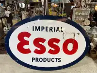 Huge Imperial Esso products sign 