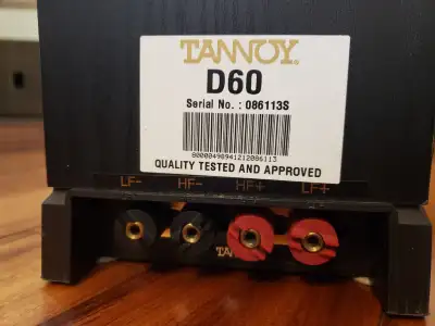 Hi-Fi Tannoy D60 (636) Dual Concentric speakers, View more