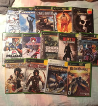 TONS OF XBOX AND XBOX 360 GAMES
