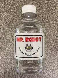Mr. Robot Water Bottle