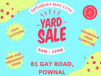 Big yard sale POWNAL- baby, kids, pregnancy, furniture and more