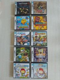 10 different Nintendo DS Games. Please look in the ad for prices