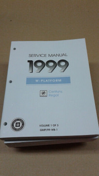 1999 Buick, Chevy, GMC, Olds., Cadillac, Pontiac Service Manual