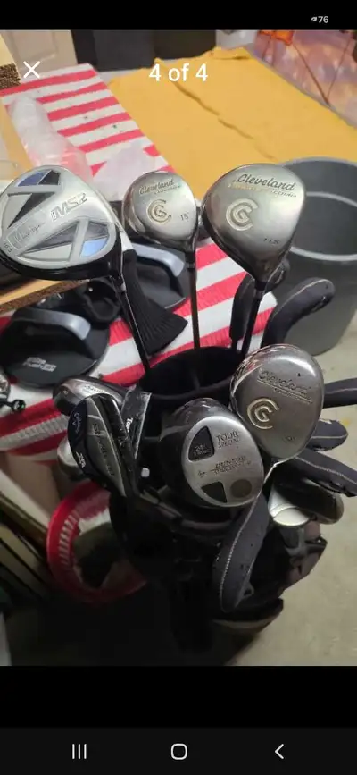 PING and Cleveland Golf Club Set, View more