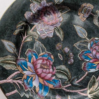 Vintage Toyo Japanese Decorative Plate. Art