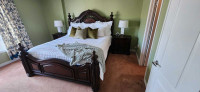 7 pc King size Bedroom set in great condition 