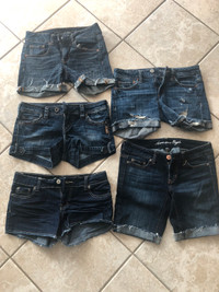 Jean shorts - size 2 and 26