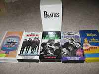 Beatles-VHS Set-Hard Days/Help/Making of/ Magical/Yellow Sub