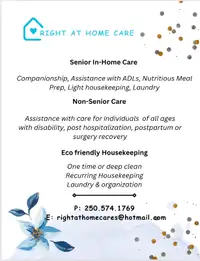 Home Care Services & Housekeeping