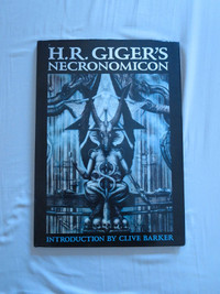 H.R. Giger's Necronomicon - 1991 First Edition hardcover book