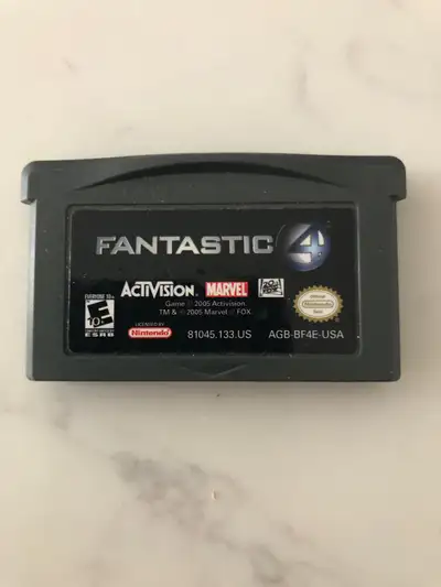 Fantastic 4 Nintendo Gameboy Advance , View more