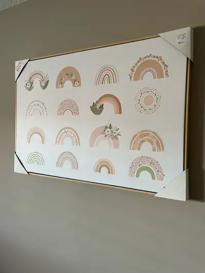 Large Nursery Picture Of Rainbows, View more