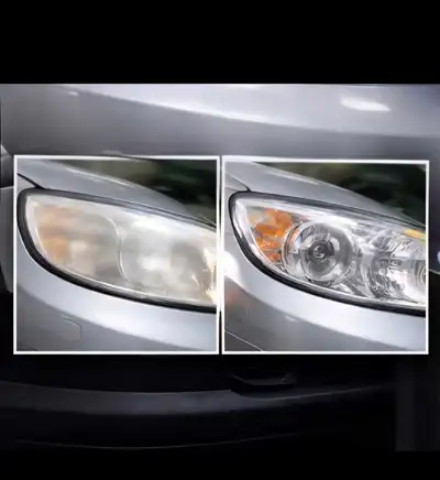 Headlight restoration / restauration des phares, View more
