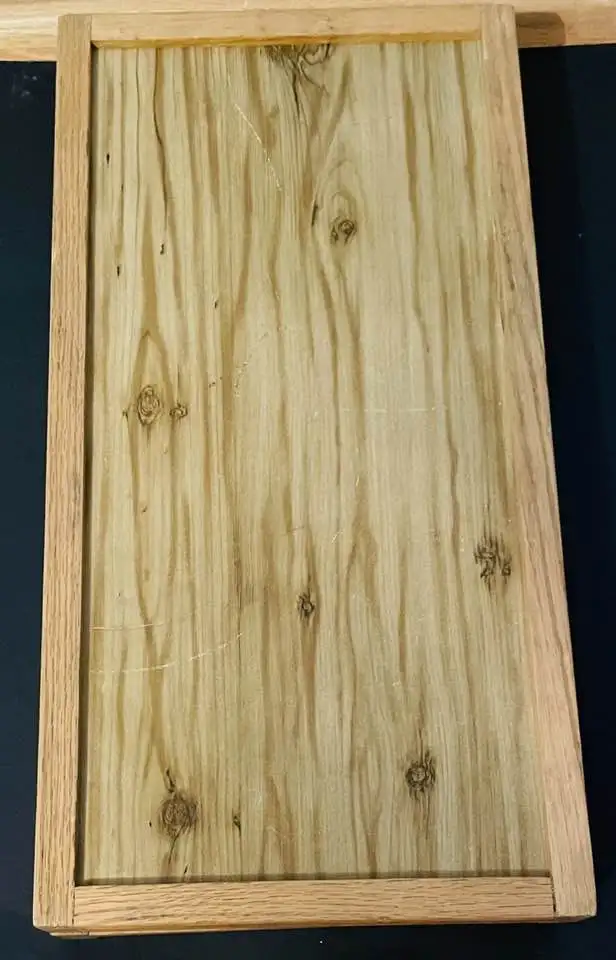 19" Foldable Backgammon Board – Solid Wood & Glass Top in Toys & Games in City of Toronto - Image 3