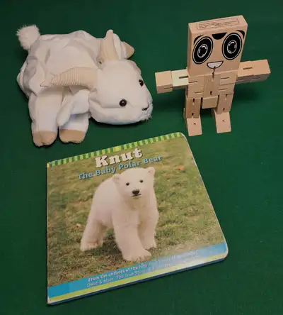 Toys, Books, Puzzles, Puppets (All Pics, All Included) for $5, View more