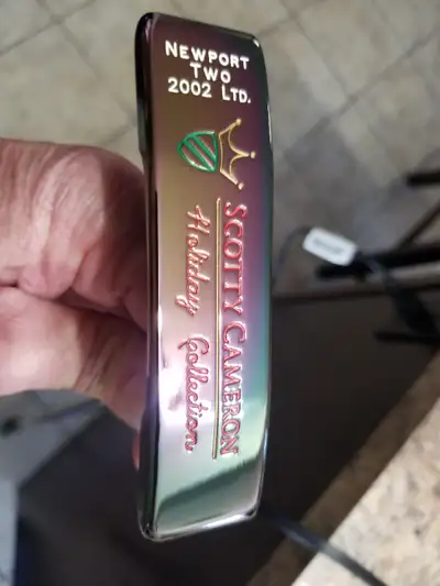 2002 Scotty Cameron Christmas Putter MINT, View more