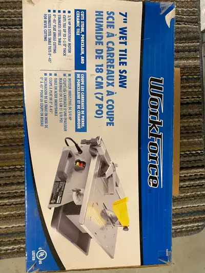 WorkForce Tile Saw, View more