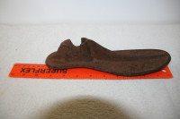 ANTIQUE FOOT MOLD great vintage paper weight! Also OLD PLANER
