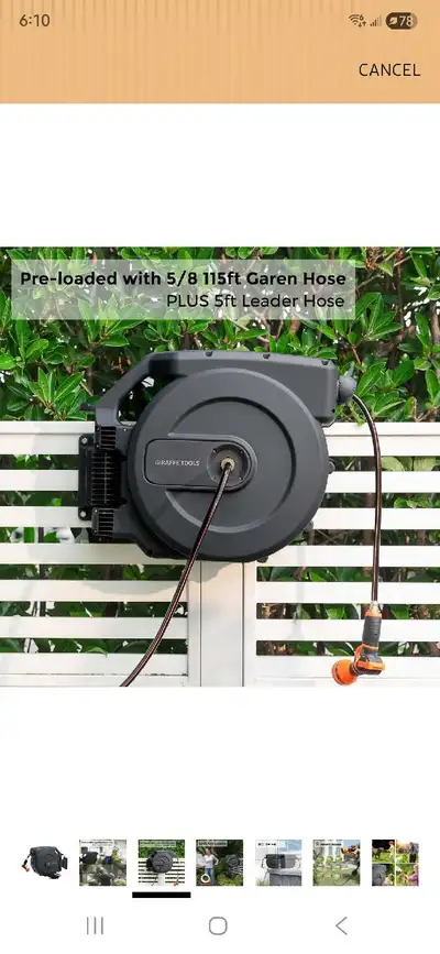 Garden Hose - retractable, View more