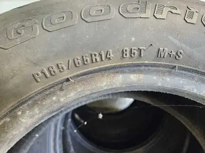 Offre à saisir ! 4 pneus BF Goodrich 185/65R14 – 4 saisons (M+S) ❄️❌ 4 pneus BF Goodrich 185/65R14 –...