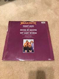 Megadeth - Mary Jane single 12" Vinyl