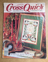 Vintage Cross Stitch & Country Crafts Magazines Back Issues