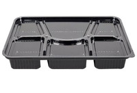 Meal Prep Containers 6-Compartment Take Out Tray Thali