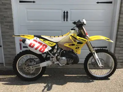 Up for grabs is my beloved Yamaha YZ250! Bike is in great shape and has low hours, 71 hours actually...