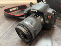 Canon Rebel T5i Digital SLR Camera and 18-55mm EF-S is STM Lens 