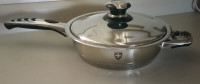Vintage Royalty Line Stainless Steel Cookware Deep Skillet
