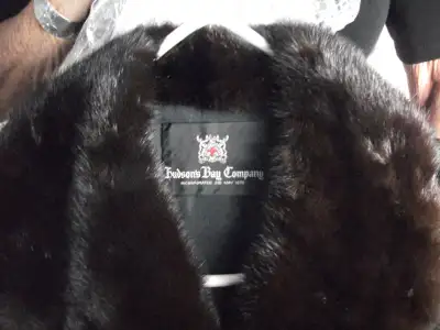 1960'S PERSIAN LAMB COAT WITH A WILD MINK COLLAR, View more