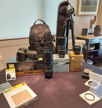 Caméra Nikon D7100 avec accessoires