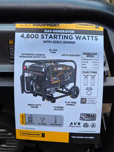New generator, View more