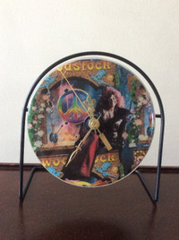 Janis Joplin CD Clock