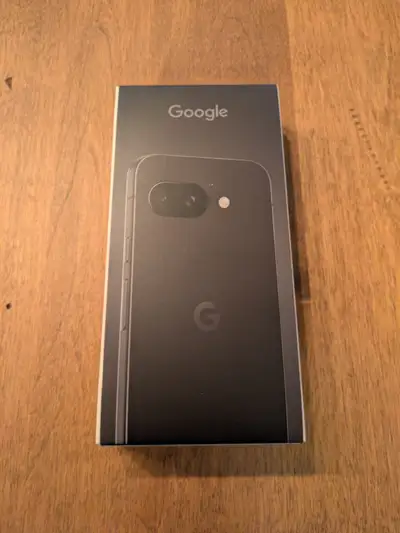 Google Pixel 9A Neuf boîte scellée 128GB, Noir Volcanique, View more
