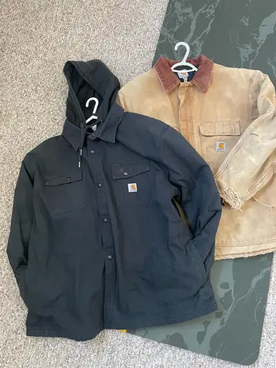 Carhartt Jacket - Black, Hooded, View more