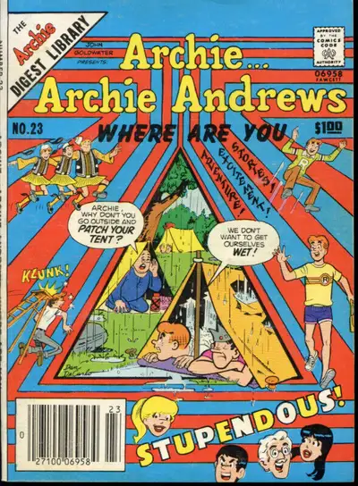 Archie... Archie Andrews, Where Are You? #23 - 8.5 Very Fine +, View more