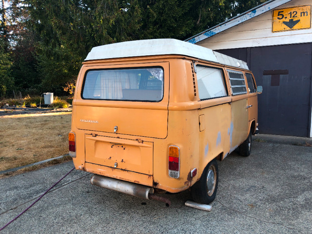 1972 Orange VW WESTFALIA Bus/Van in Cars & Trucks in Cowichan Valley / Duncan - Image 4