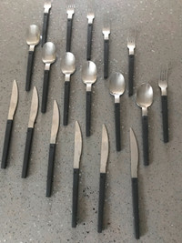 Spoons forks and knives set